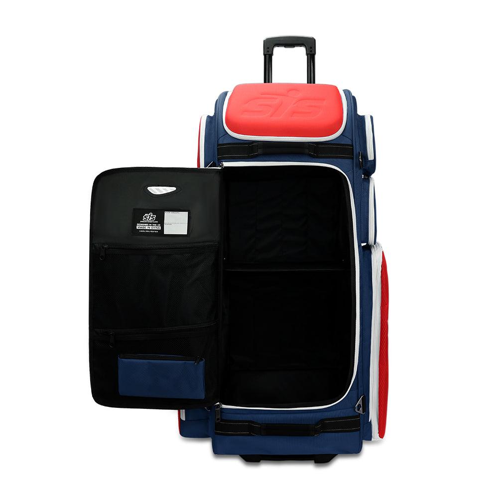2025 Smash Ops Guerrilla V4 Roller Bag - Red/Navy - Smash It Sports