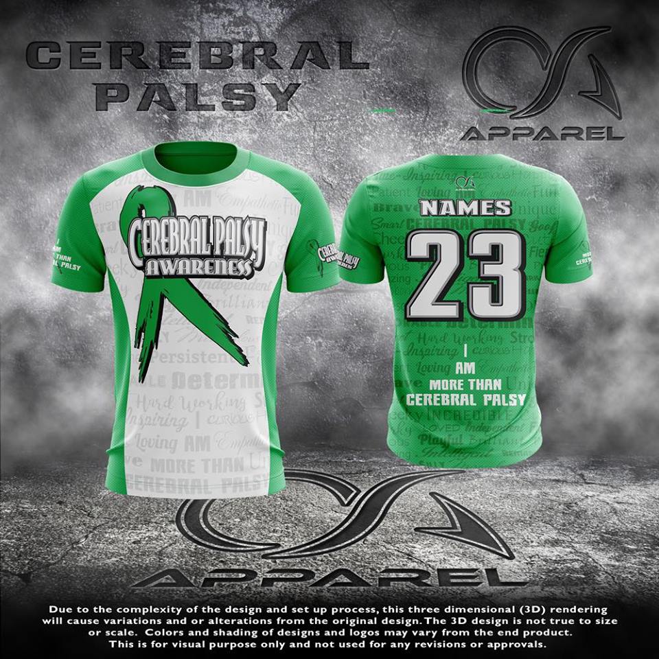 OA Cerebral Palsy Awareness Short Sleeve Shirt (Buy-In)
