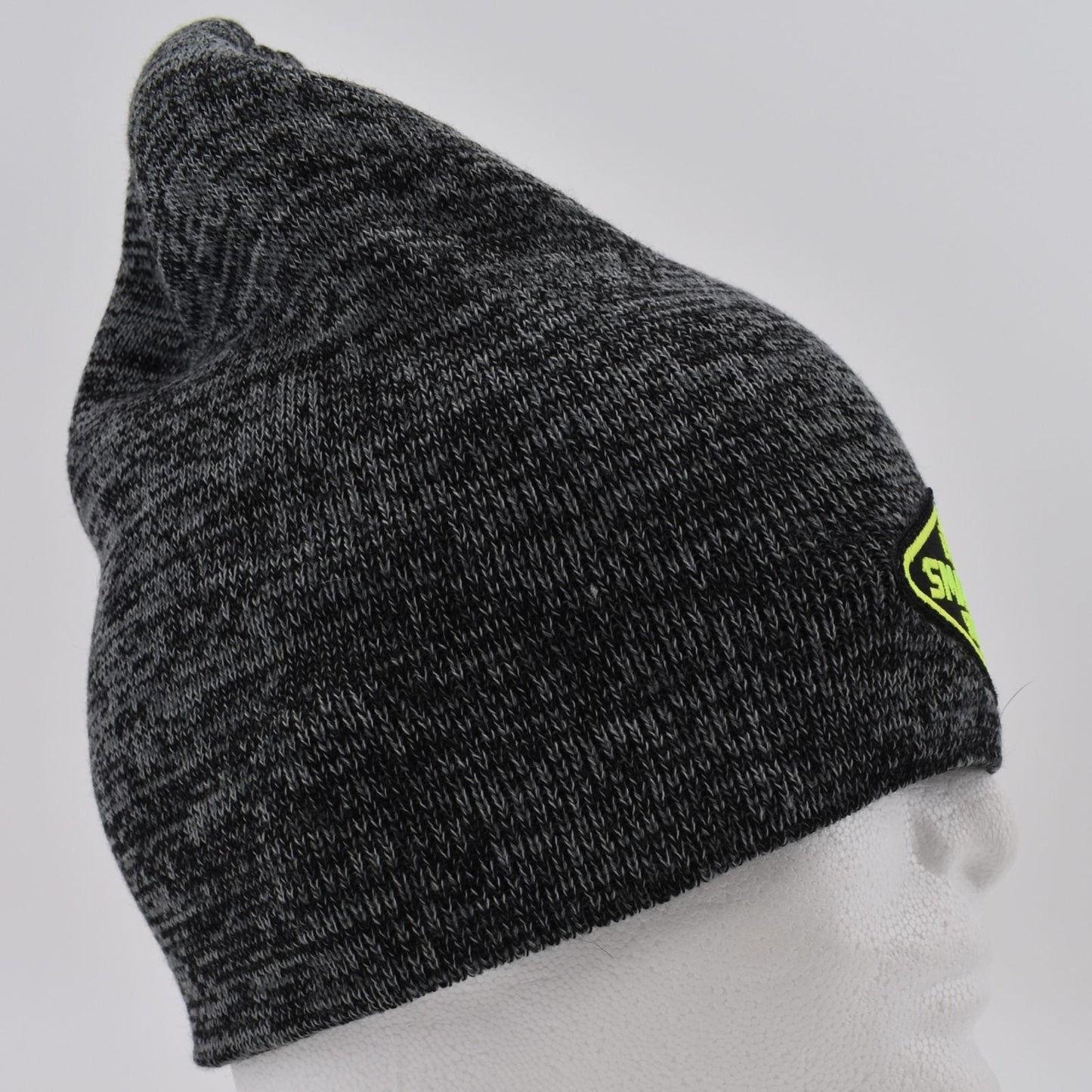 Smash It Sports Streetwear R149 Slouch Winter Hat-Black/Leather SIS USA Patch