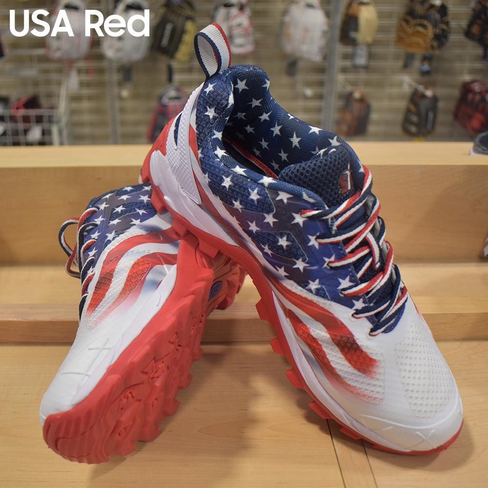 SIS X Lite II Turf Shoes USA Red OA Apparel