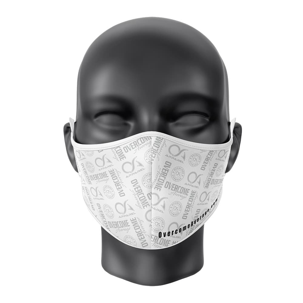 OA Apparel Daily Face Cover - Whiteout- Reversible (1-Pack)