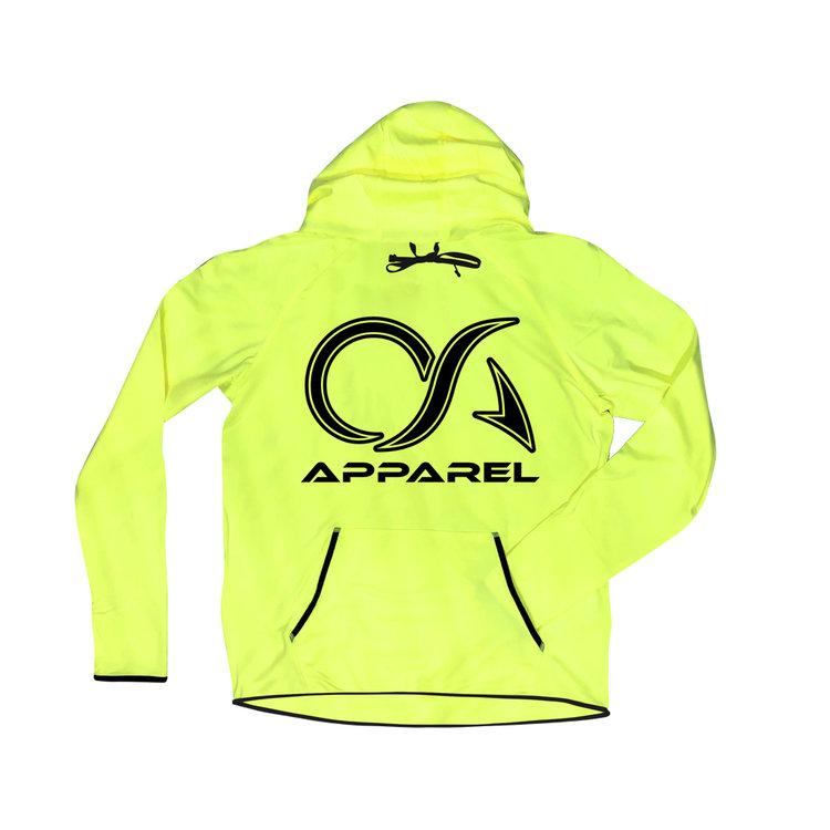 Womens Neon Yellow & Black OA Hoodie