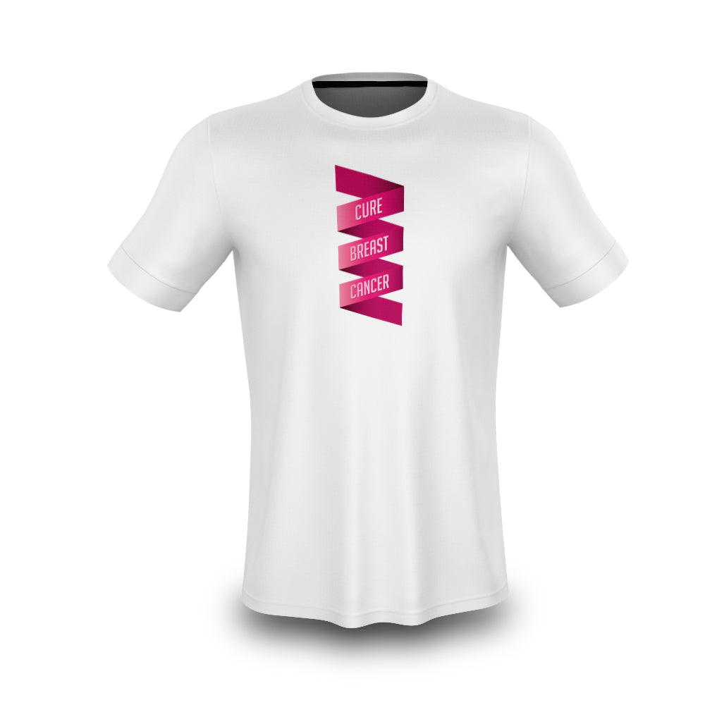Cure Ribbon SubDye Breast Cancer Awareness Shirt