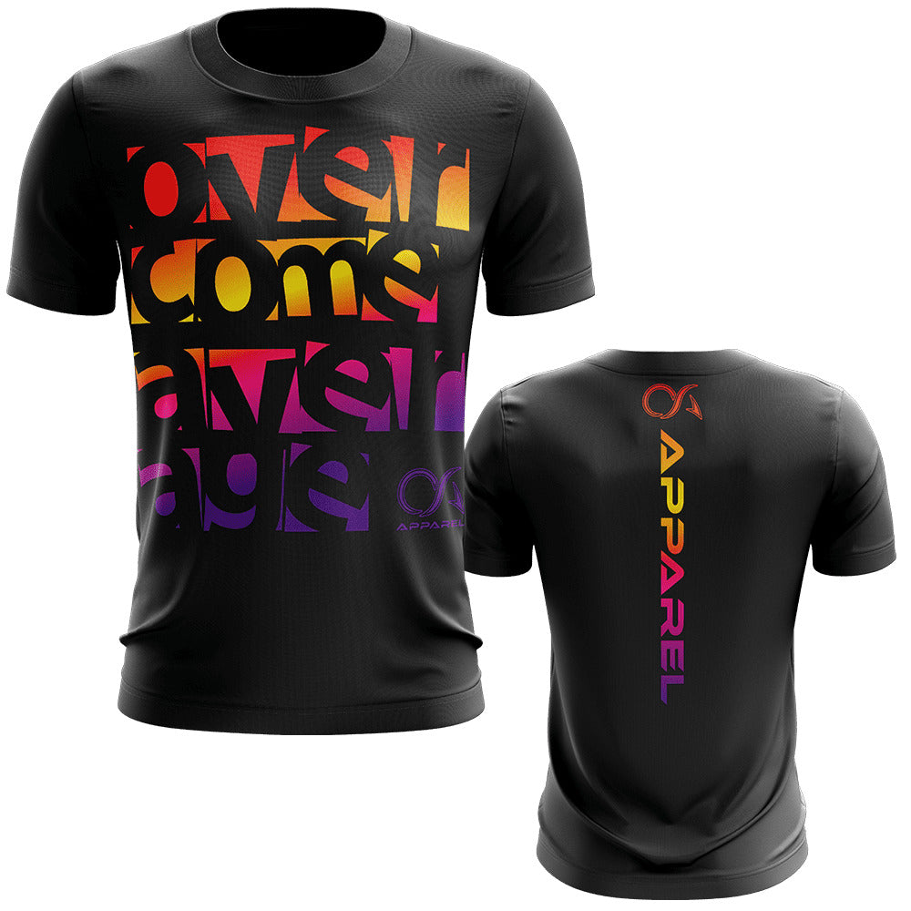 Overcome Average EVO-Tech™ Short Sleeve Shirt - Black Gradient