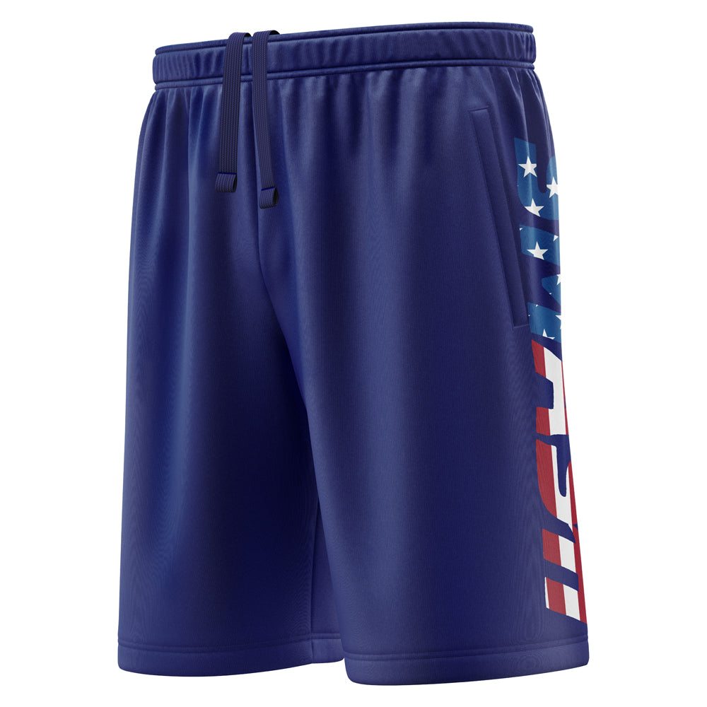 SIS Microfiber Shorts (Navy/USA)
