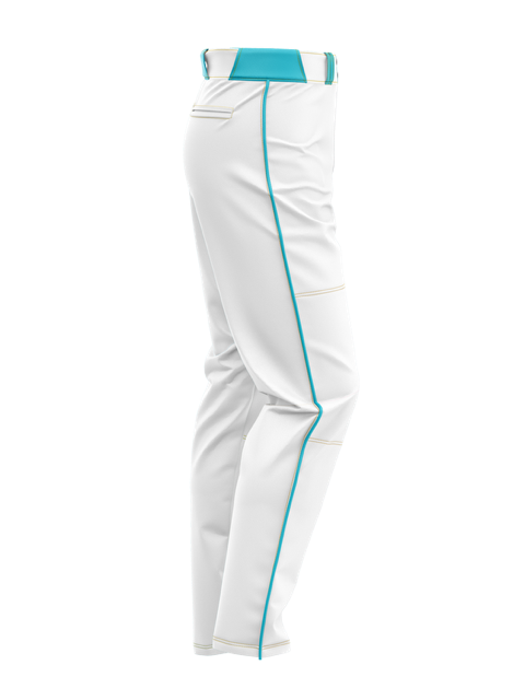 PRIME-WHITE/BLUE-FULL LENGTH PANTS