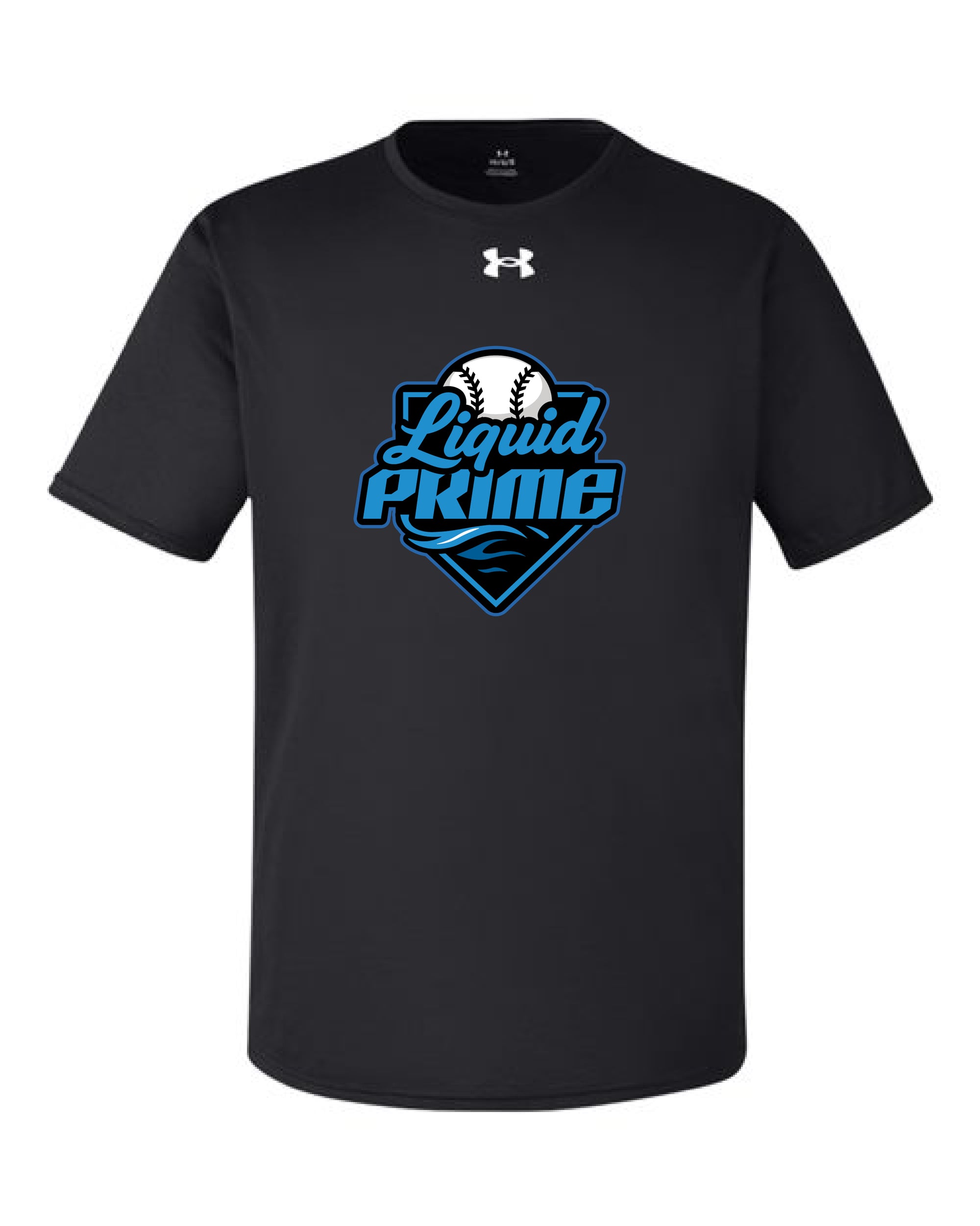 PRIME-UNDER ARMOUR-SHORT SLEEVE -MENS- SHIRT-1376842 - WHITE