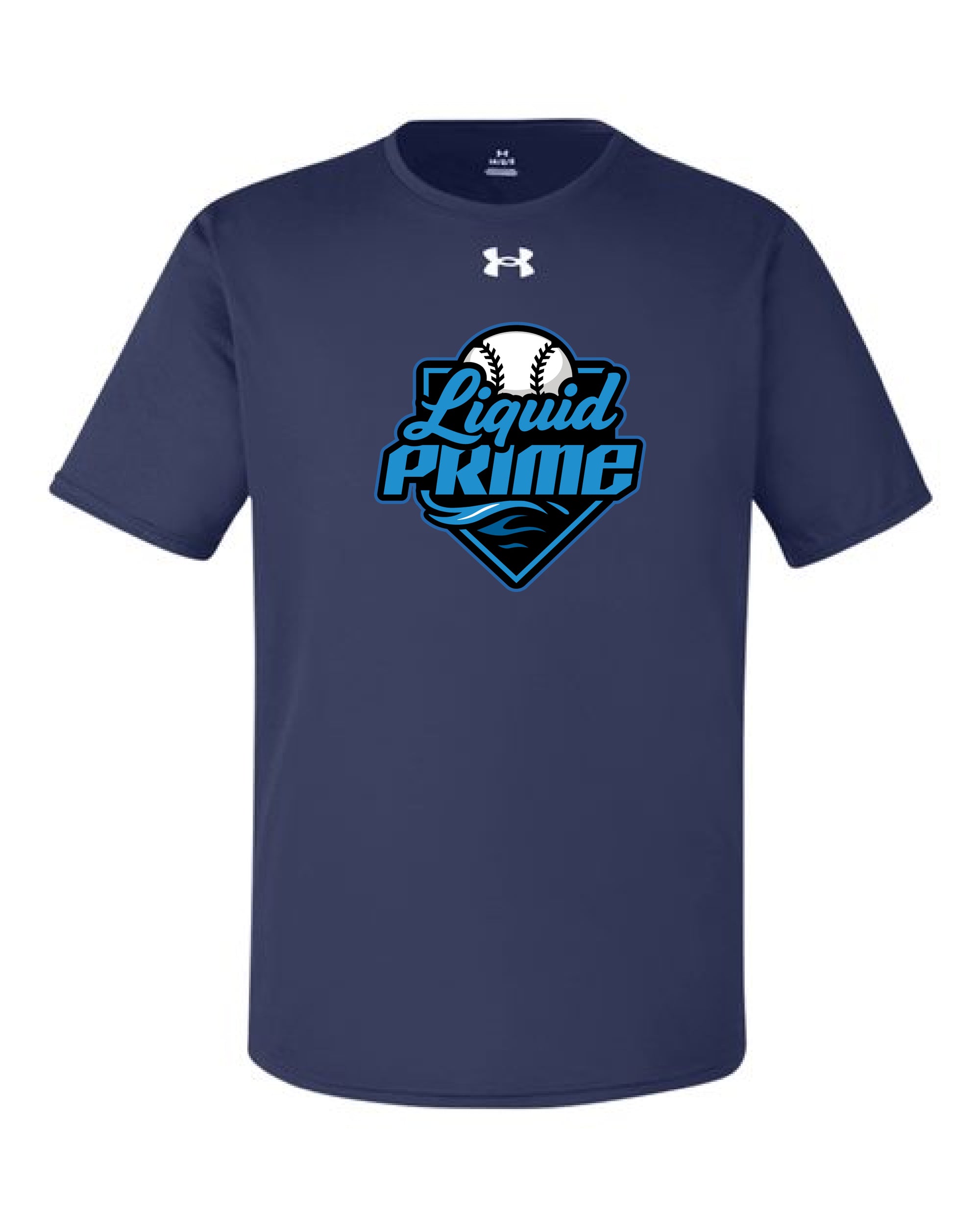 PRIME-UNDER ARMOUR-SHORT SLEEVE -MENS- SHIRT-1376842 - WHITE