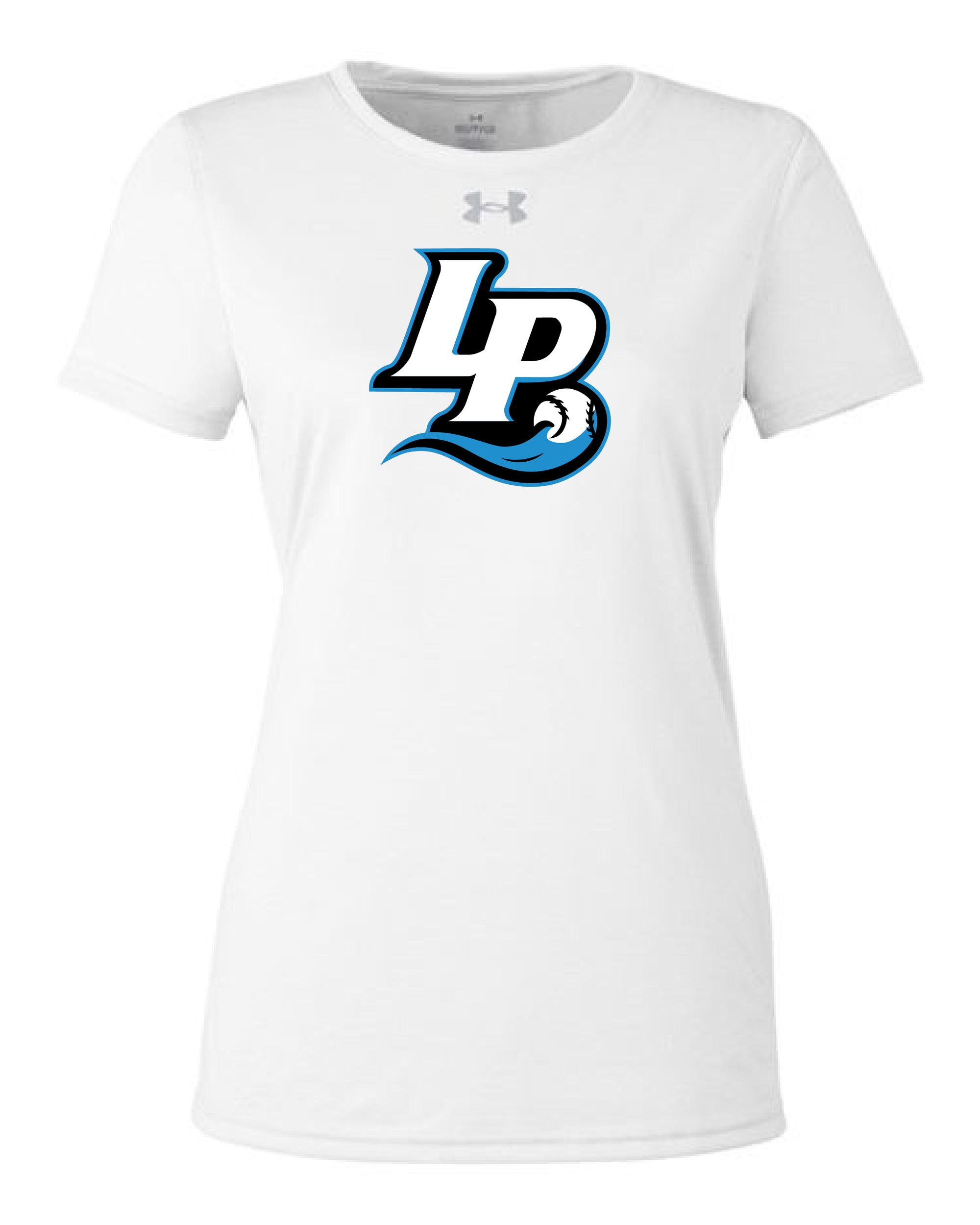 PRIME-UNDER ARMOUR-SHORT SLEEVE-WOMENS- SHIRT-1376847-WHITE