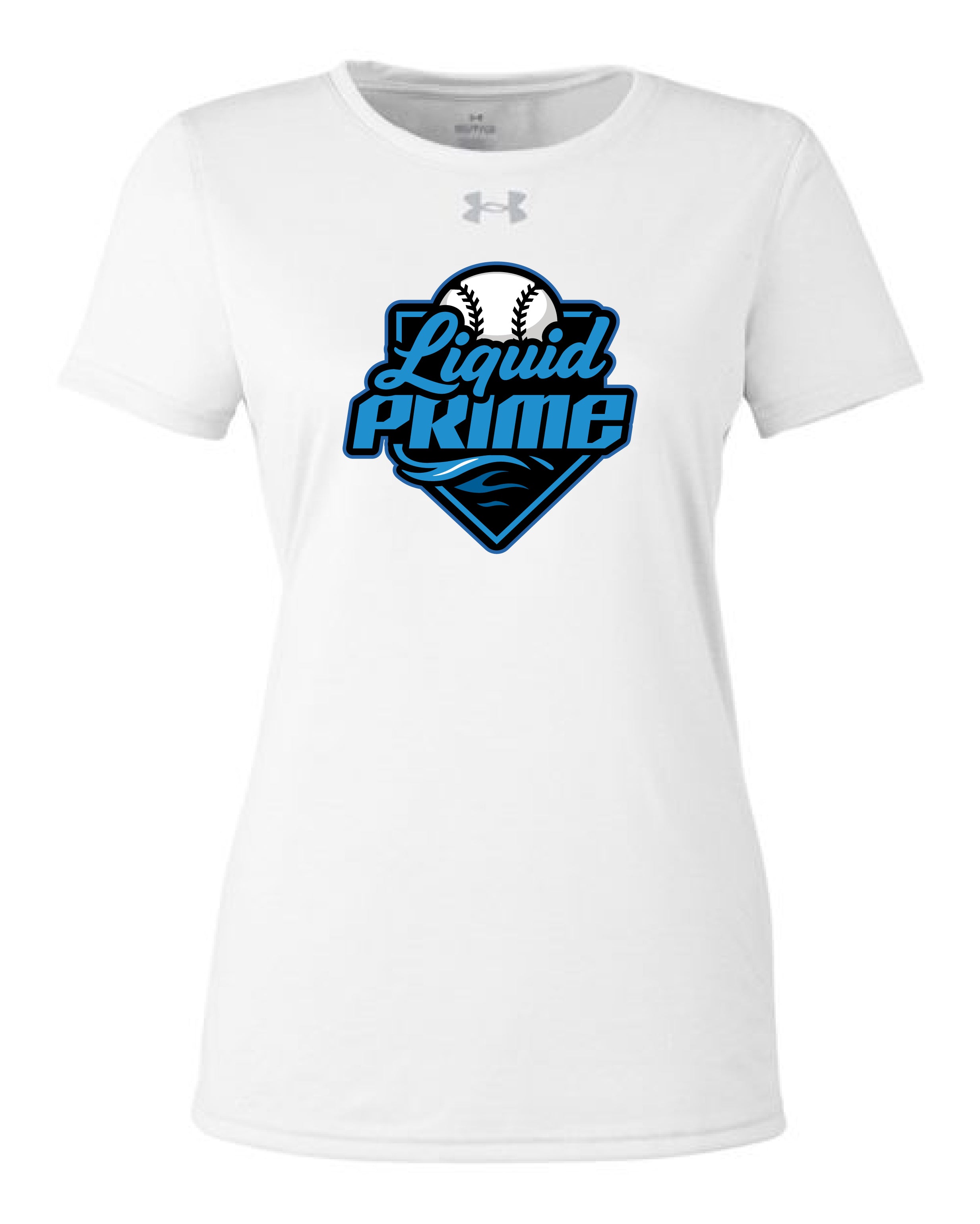 PRIME-UNDER ARMOUR-SHORT SLEEVE -YOUTH- SHIRT-1377487- WHITE