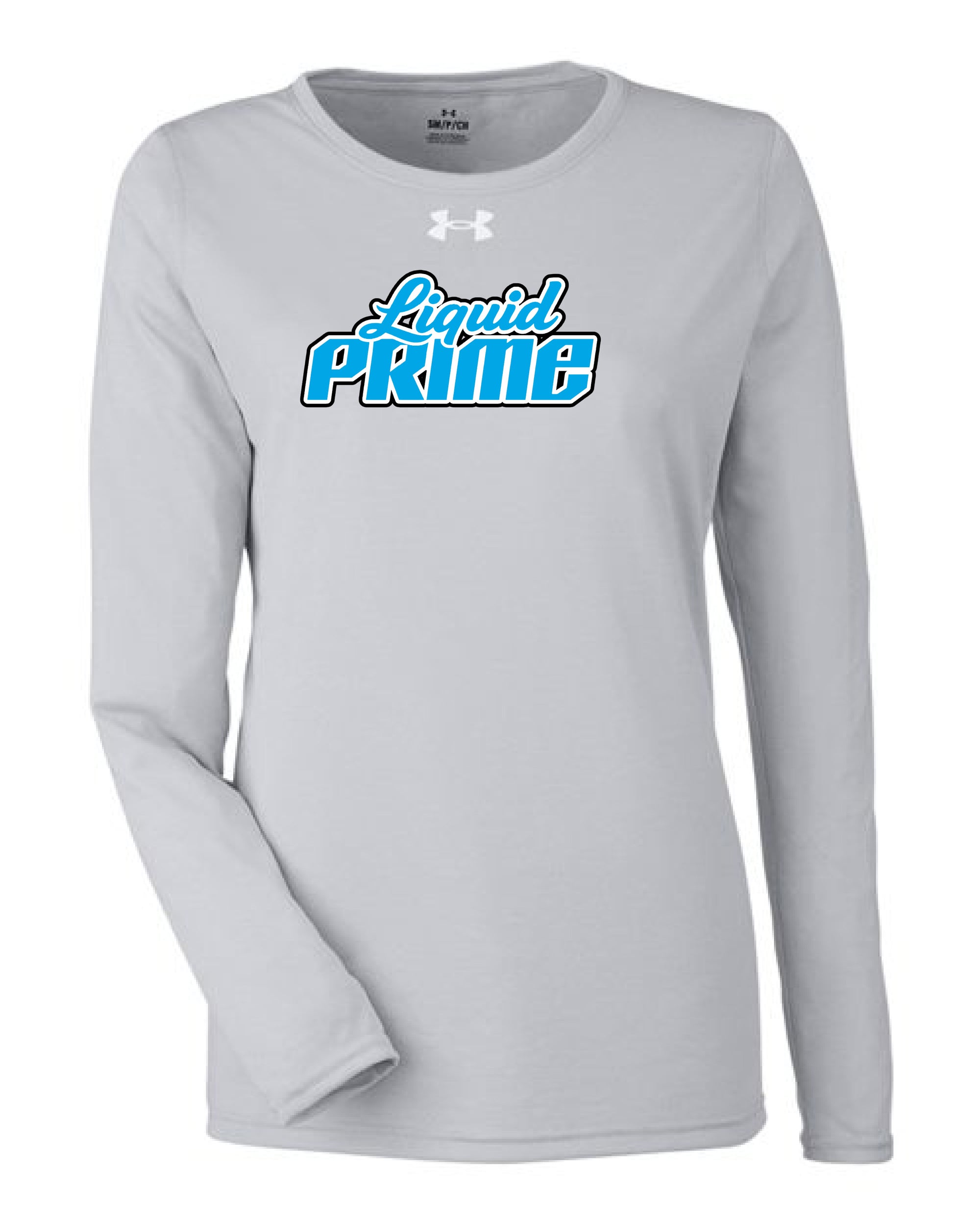 PRIME-UNDER ARMOUR-LONG SLEEVE-WOMENS- SHIRT-1376852- WHITE