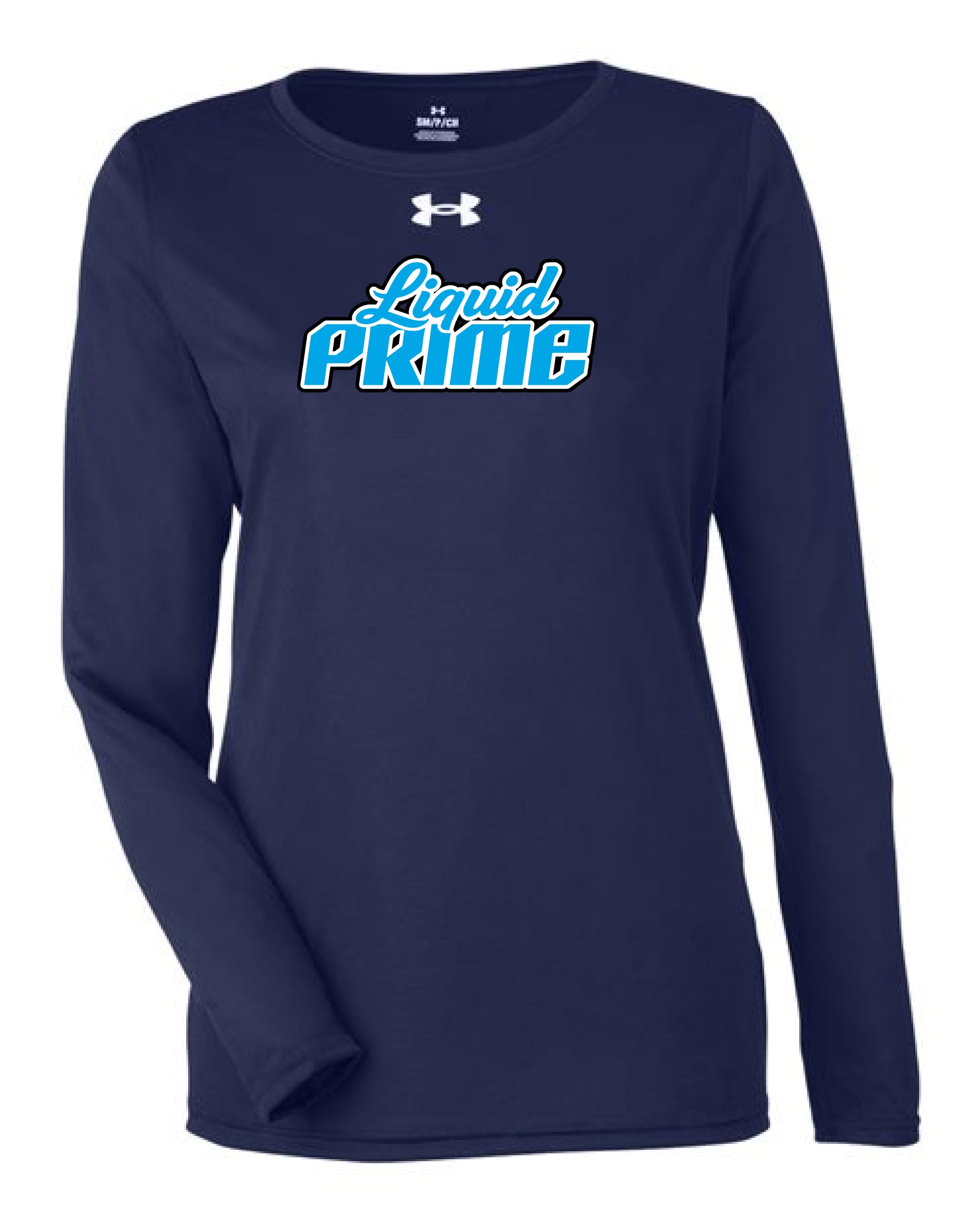 PRIME-UNDER ARMOUR-LONG SLEEVE-WOMENS- SHIRT-1376852- WHITE