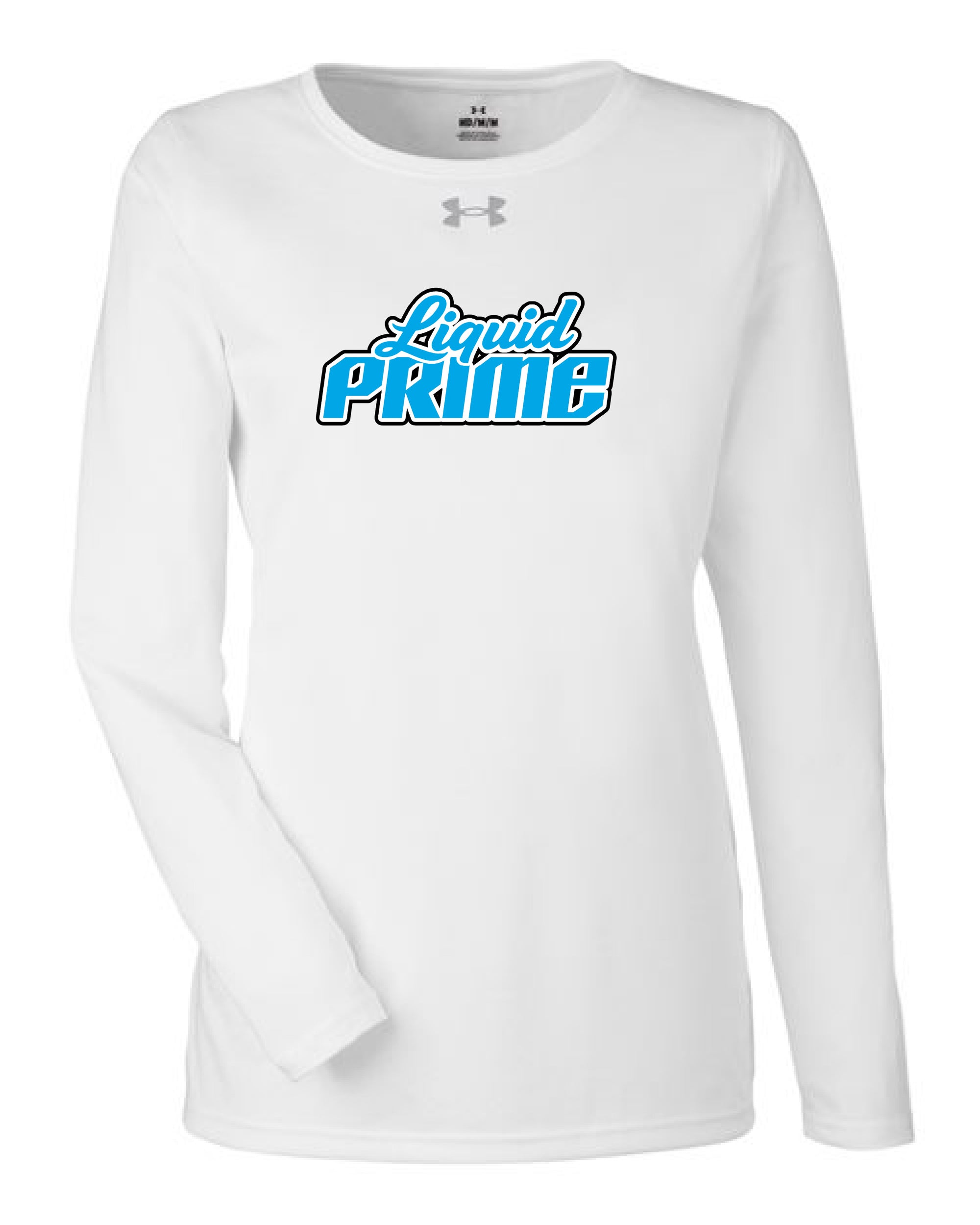 PRIME-UNDER ARMOUR-LONG SLEEVE-WOMENS- SHIRT-1376852- WHITE