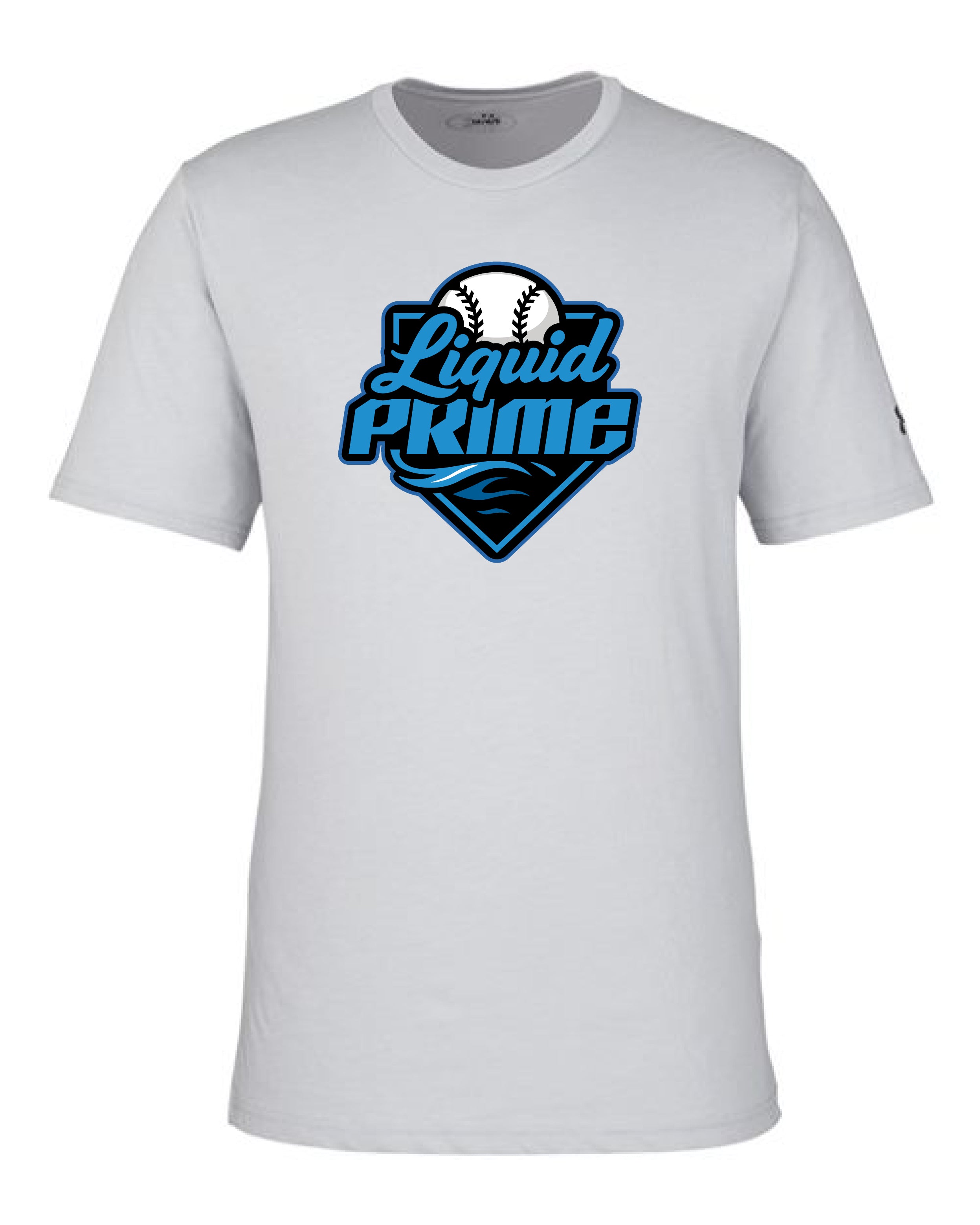 PRIME-UNDER ARMOUR-SHORT SLEEVE -MENS- SHIRT-1383264-WHITE