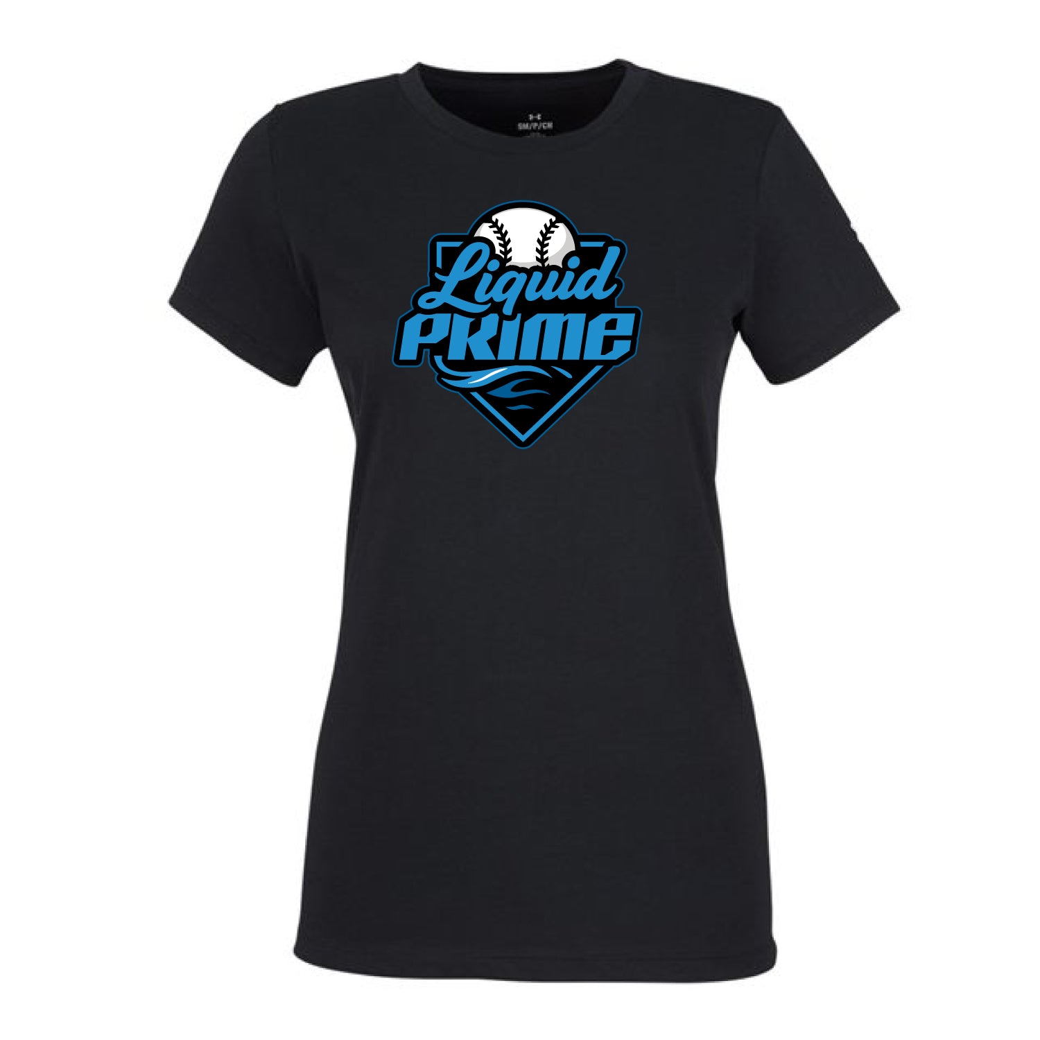 PRIME-UNDER ARMOUR-SHORT SLEEVE -WOMENS- SHIRT-1383284-WHITE