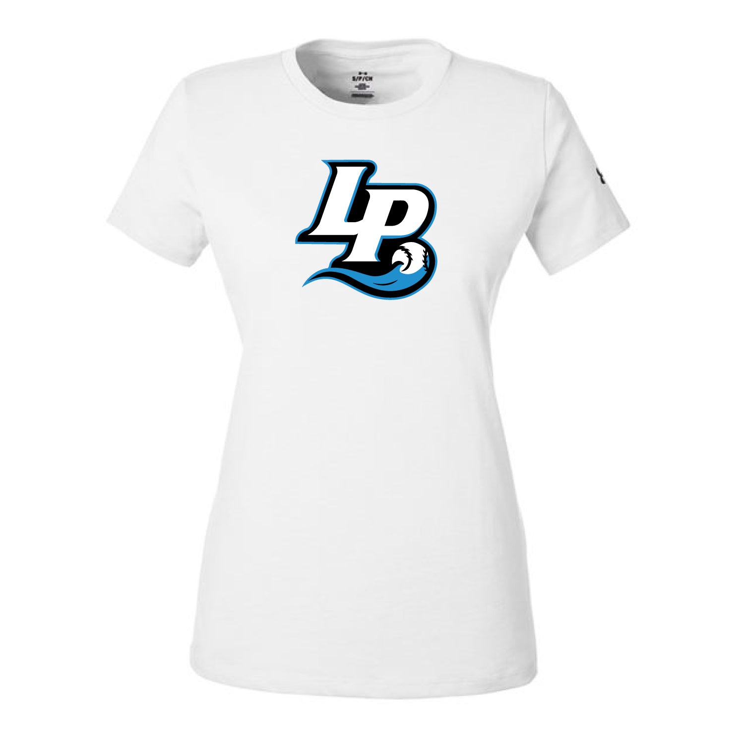 PRIME-UNDER ARMOUR-SHORT SLEEVE -WOMENS- SHIRT-1383284-WHITE