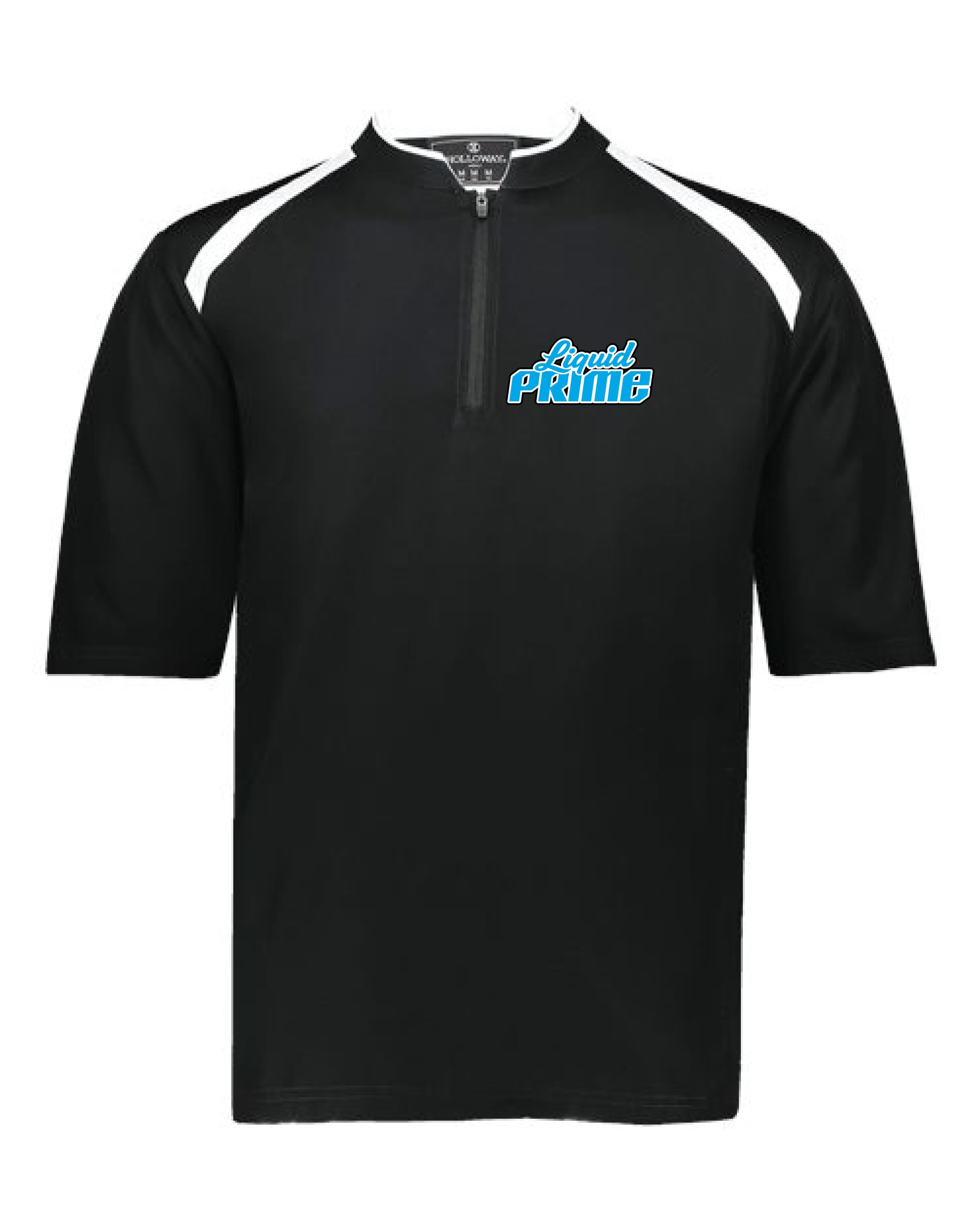 PRIME-HOLLOWAY-SHORT SLEEVE 1/4 ZIP-MENS- 229581