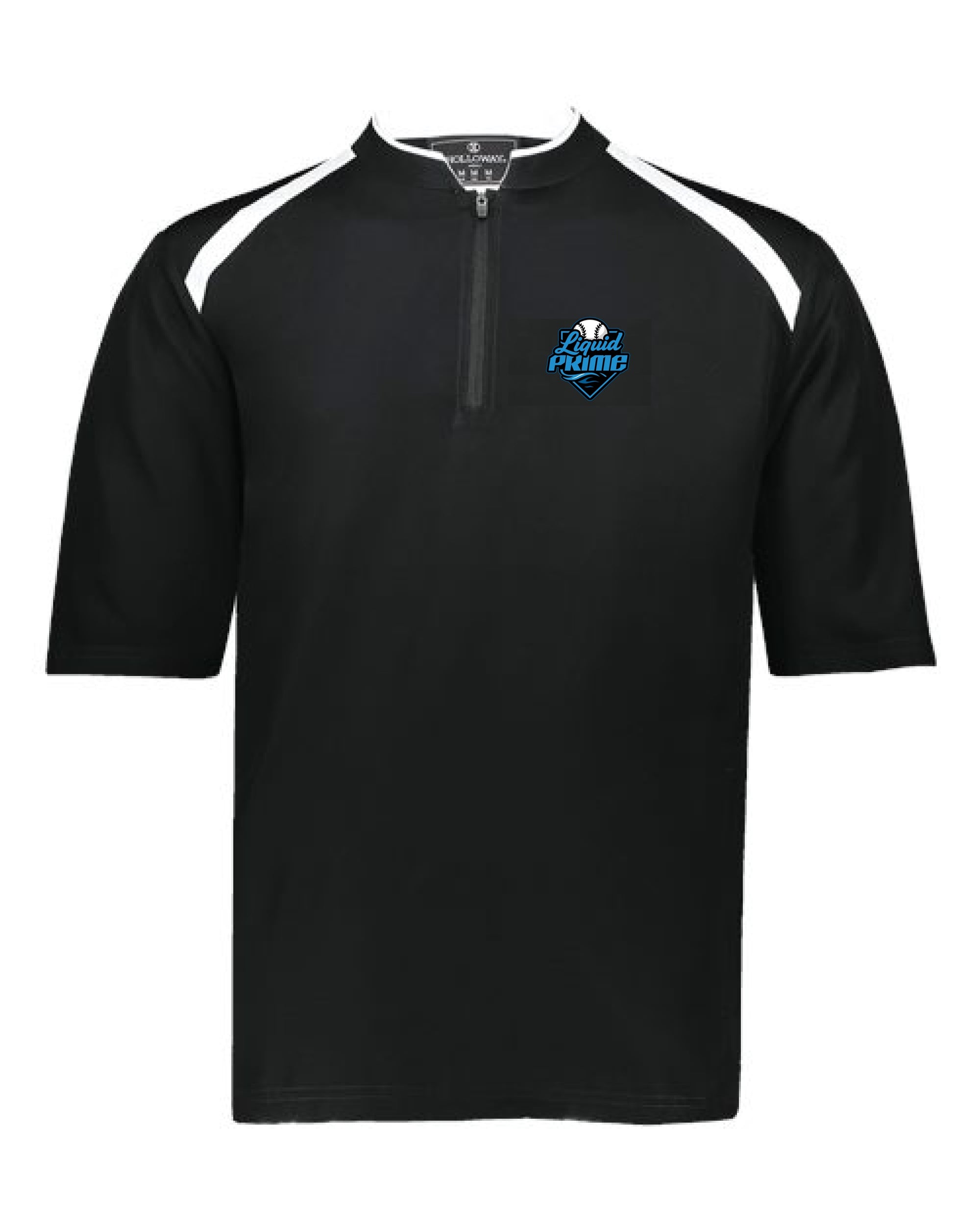 PRIME-HOLLOWAY-SHORT SLEEVE 1/4 ZIP-MENS- 229581
