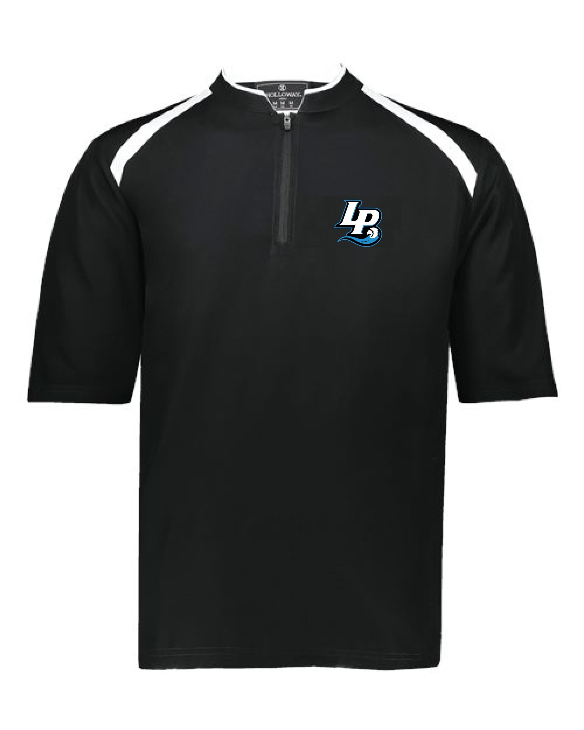 PRIME-HOLLOWAY-SHORT SLEEVE 1/4 ZIP-MENS- 229581