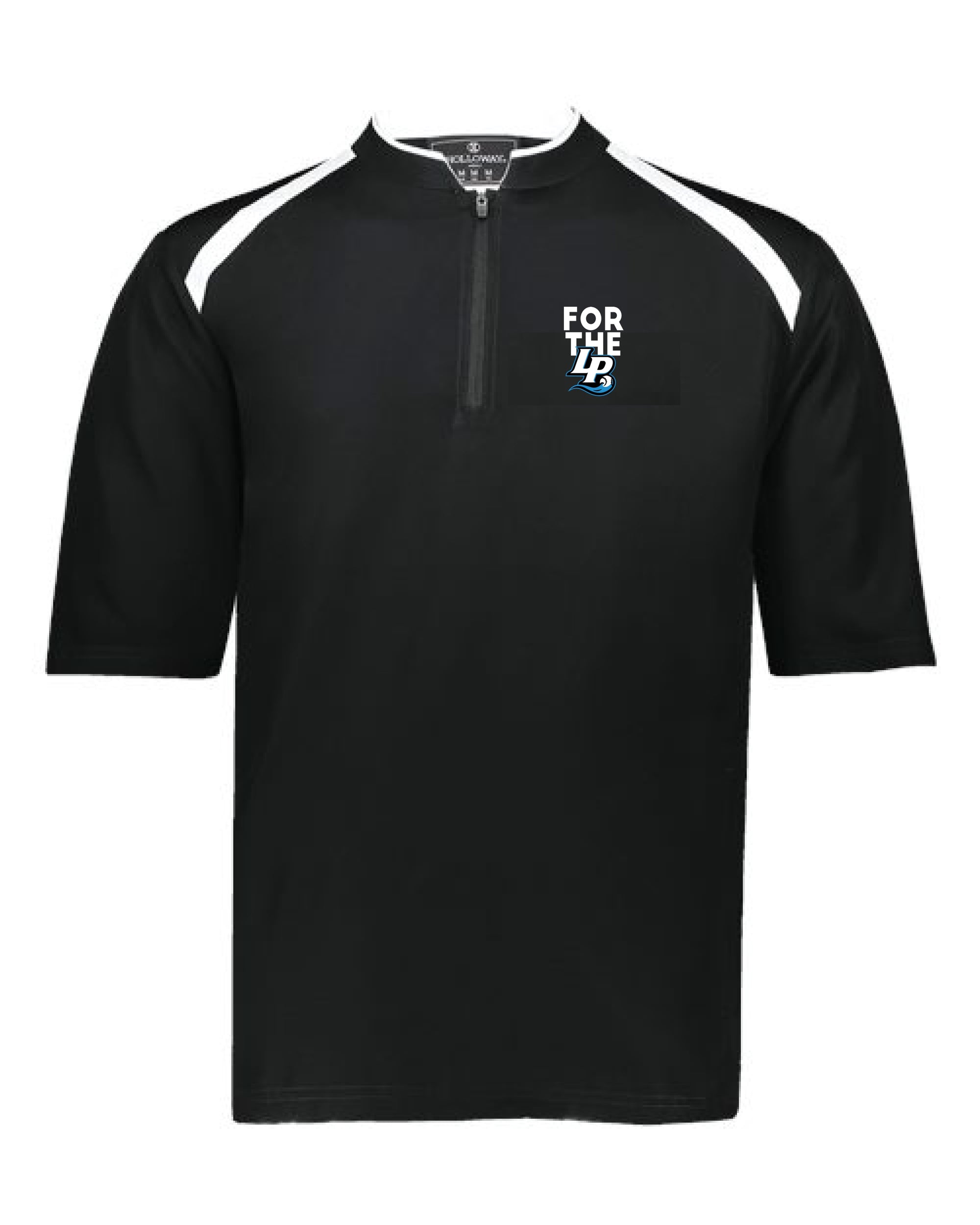 PRIME-HOLLOWAY-SHORT SLEEVE 1/4 ZIP-MENS- 229581