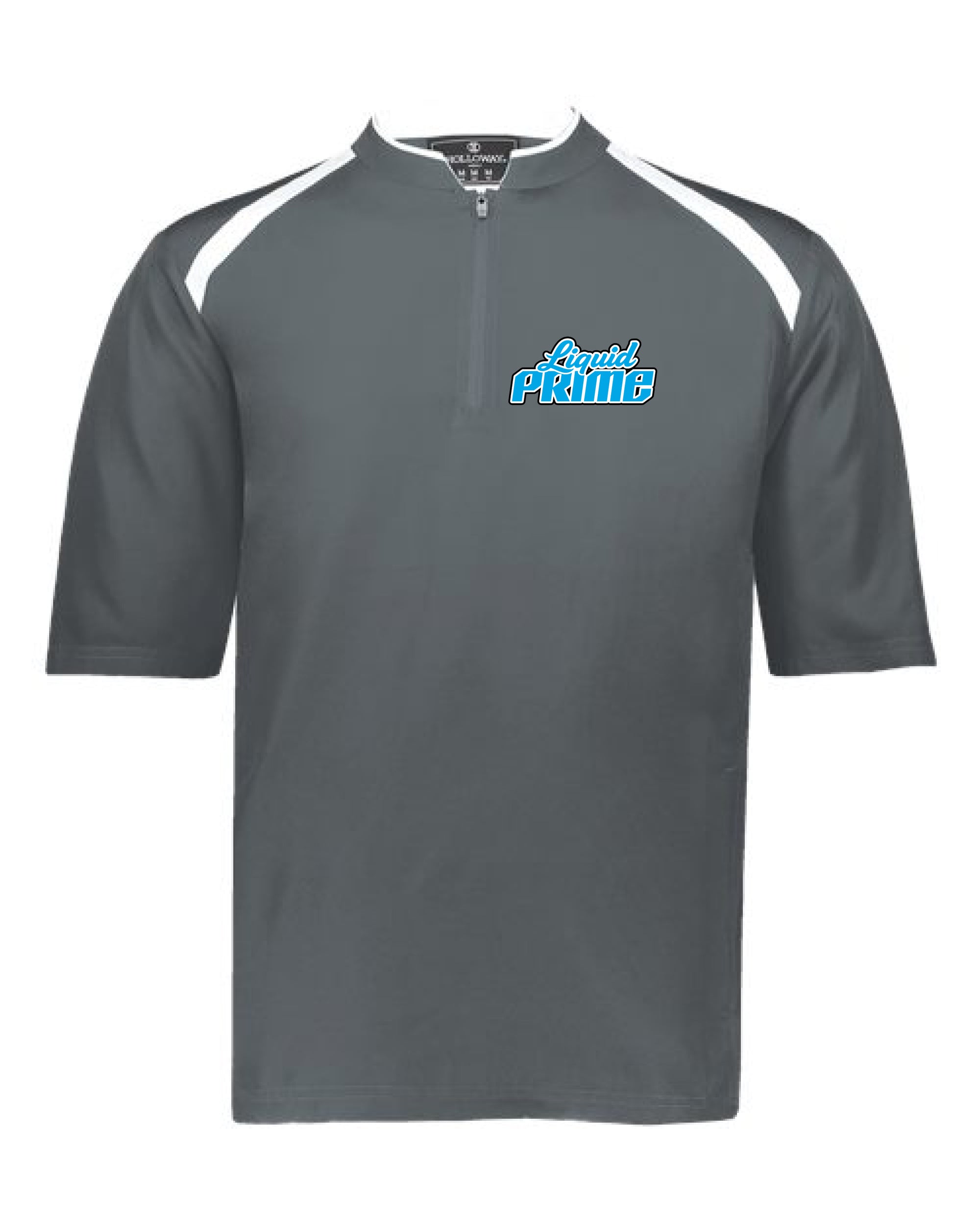 PRIME-HOLLOWAY-SHORT SLEEVE 1/4 ZIP-MENS- 229581