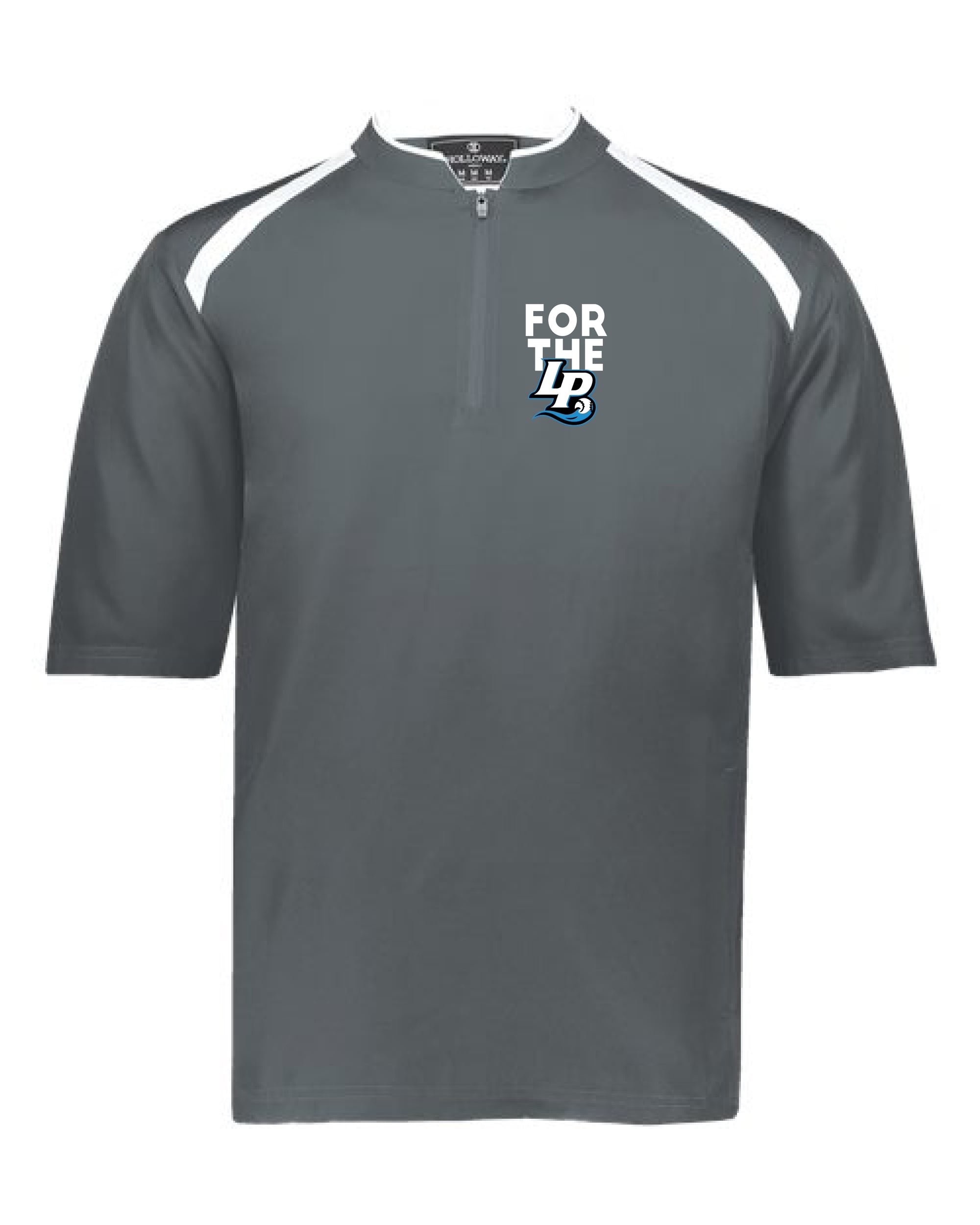 PRIME-HOLLOWAY-SHORT SLEEVE 1/4 ZIP-MENS- 229581