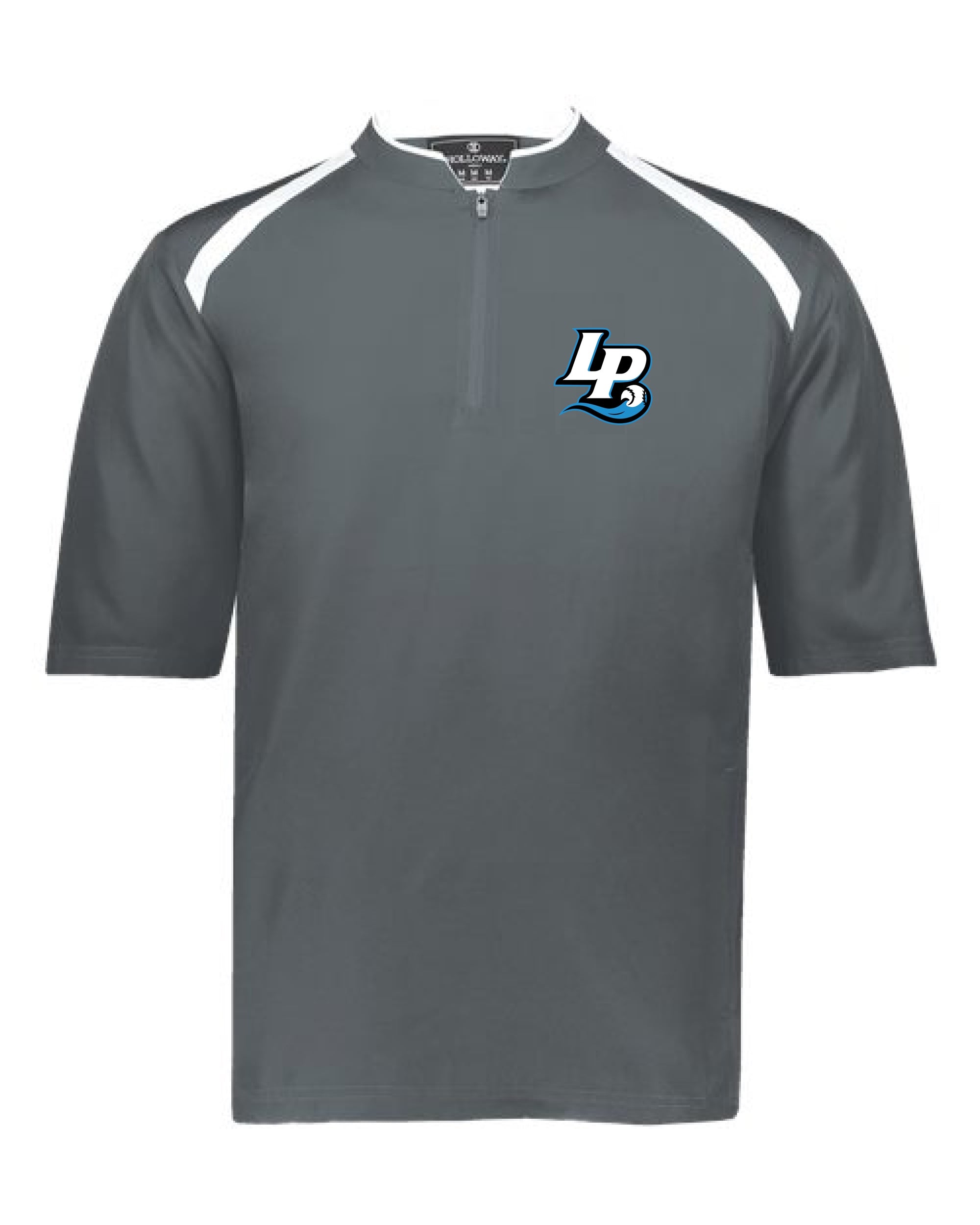 PRIME-HOLLOWAY-SHORT SLEEVE 1/4 ZIP-MENS- 229581