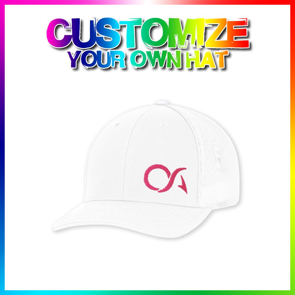 White Custom Corner OA Hat