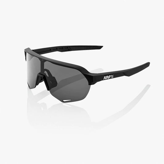 100 Percent Sunglasses - S2 - Soft Tact Black - Smoke Lens