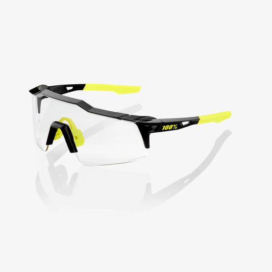 100 Percent Sunglasses -SPEEDCRAFT SL - Gloss Black - Photochromic Lens