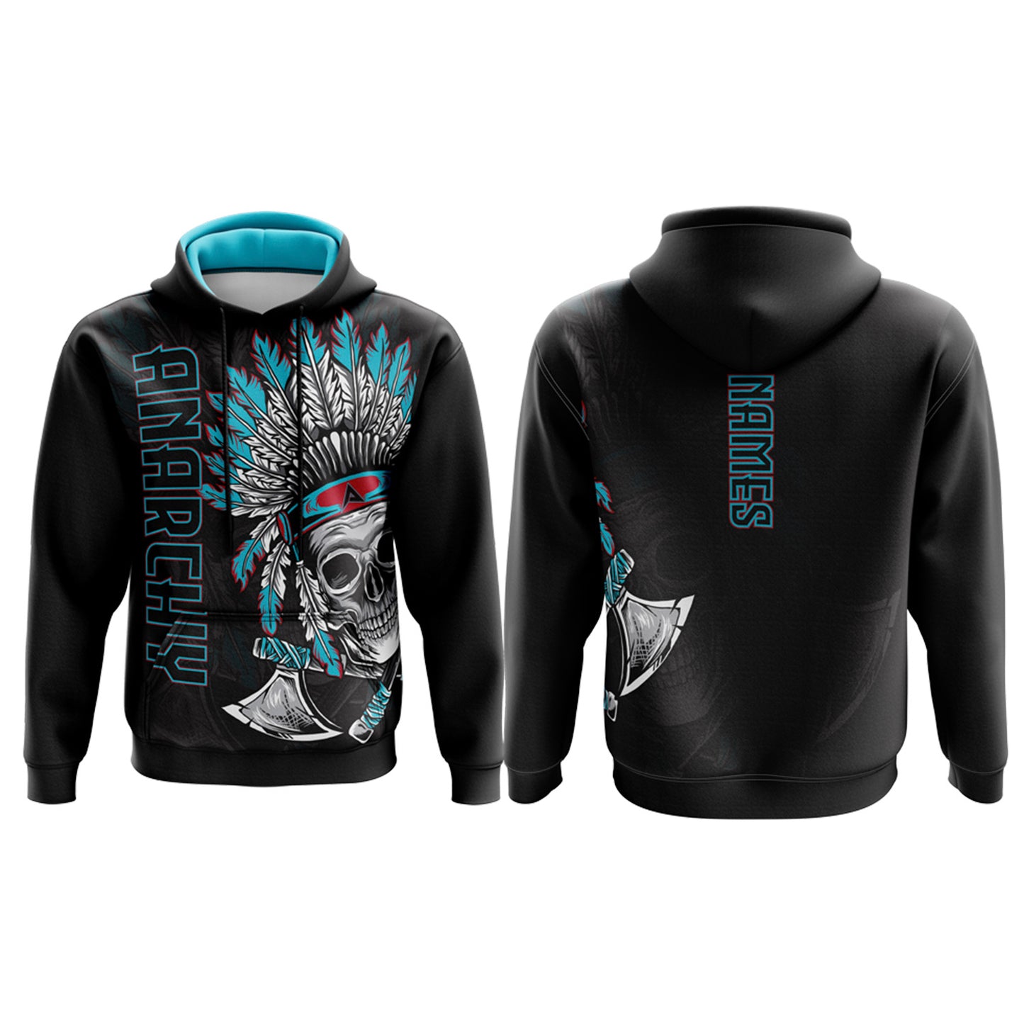 Anarchy Warrior Hoodie (Customized Buy-In)