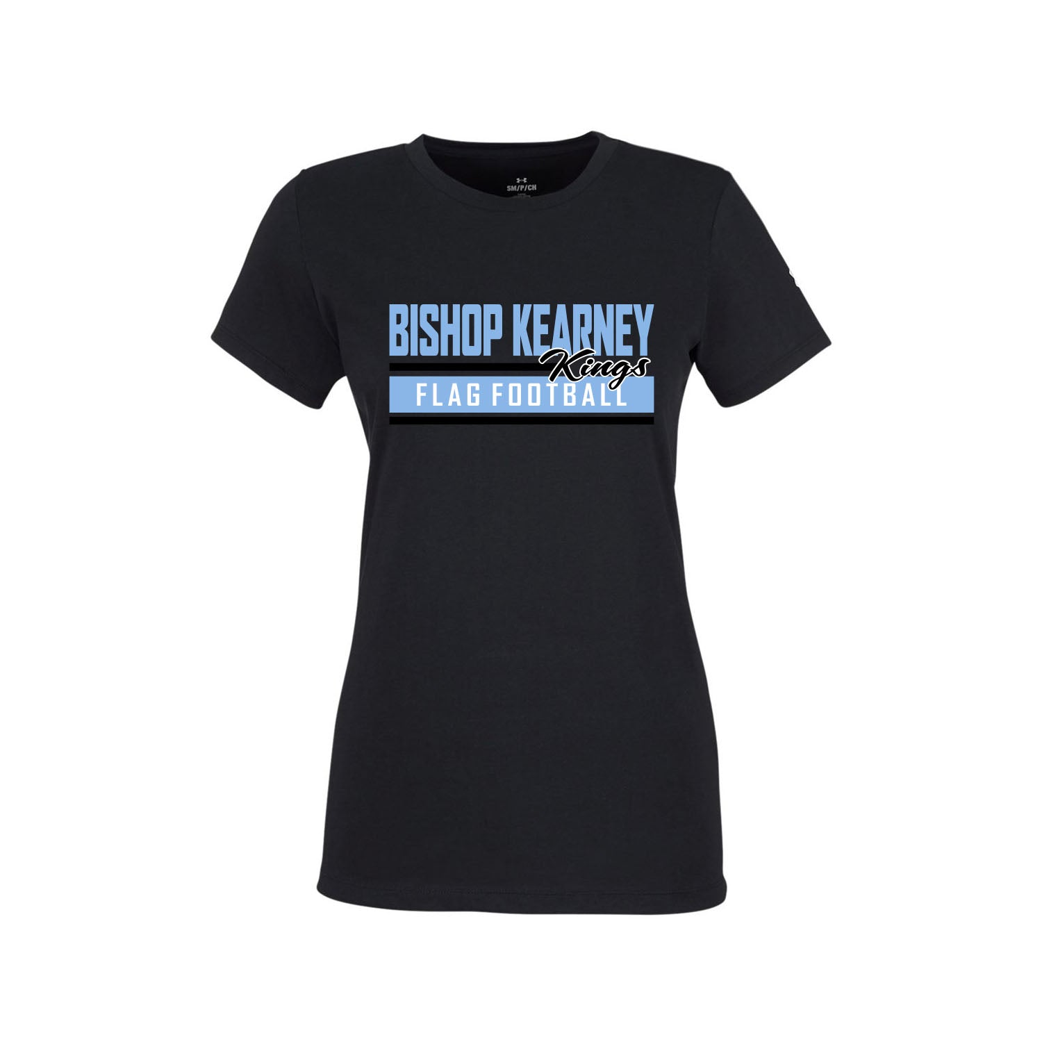 BISHOP KEARNEY FLAG FOOTBALL UNDER ARMOUR WOMENS SHIRT