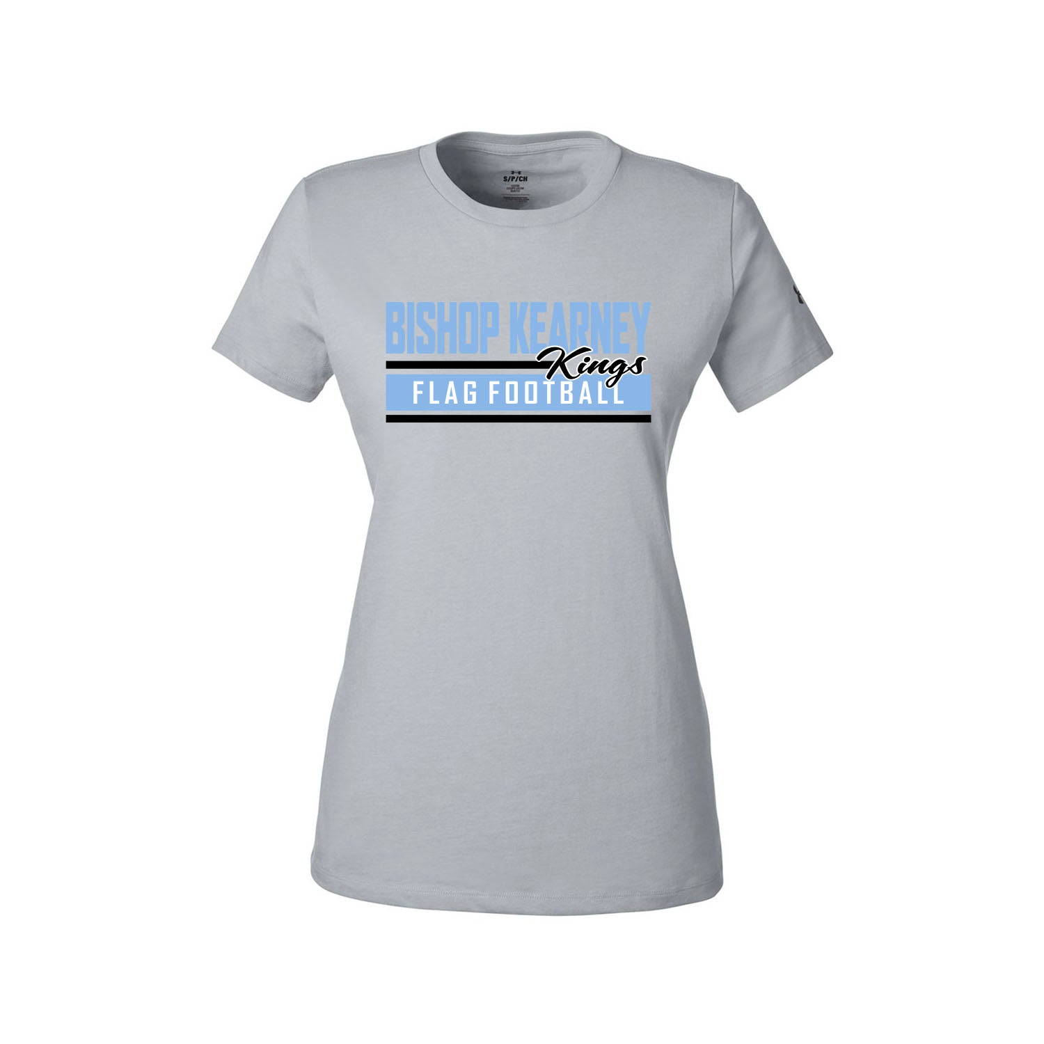 BISHOP KEARNEY FLAG FOOTBALL UNDER ARMOUR WOMENS SHIRT