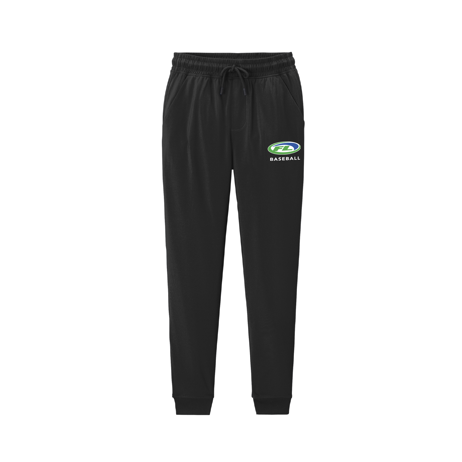 Sport Tek Sport Wik Joggers (Style #PST858) - Black - Lakers Baseball Logo