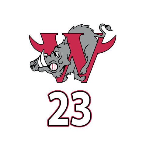 Webster Warthogs Car Decal