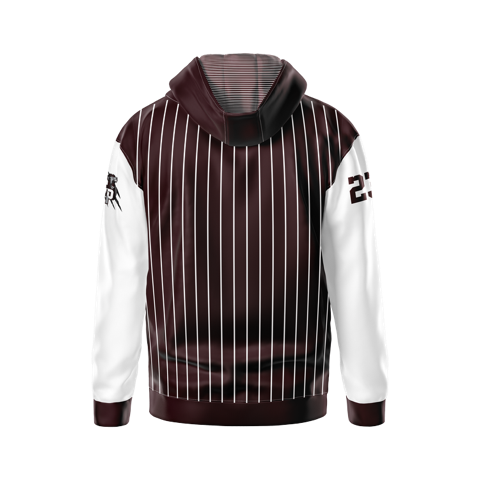 Crimson Pride Hoodie (Pinstripe/Maroon)