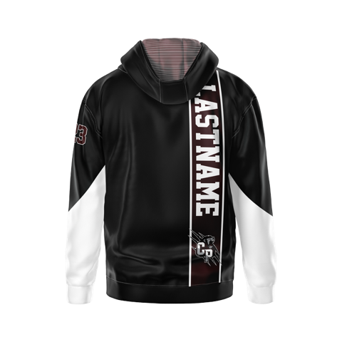 Crimson Pride Hoodie (Black/White)