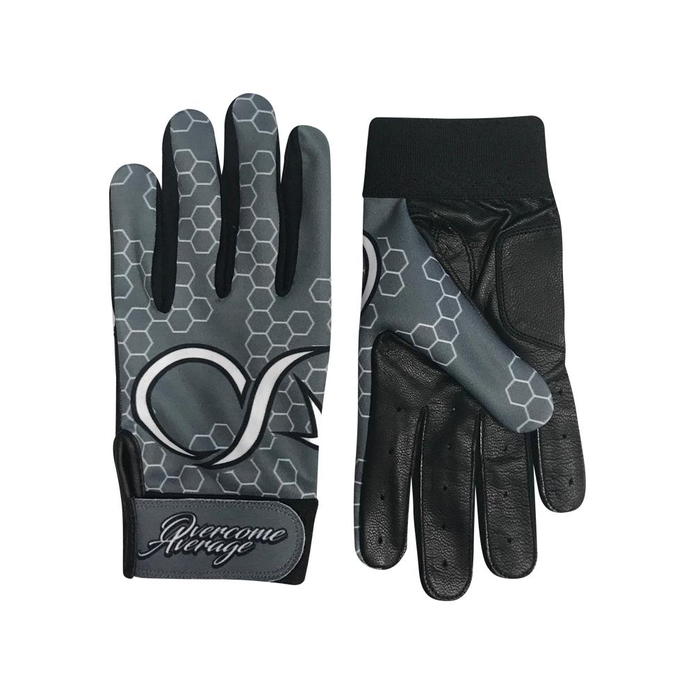 Premium Batting Gloves By OA Apparel-Charcoal