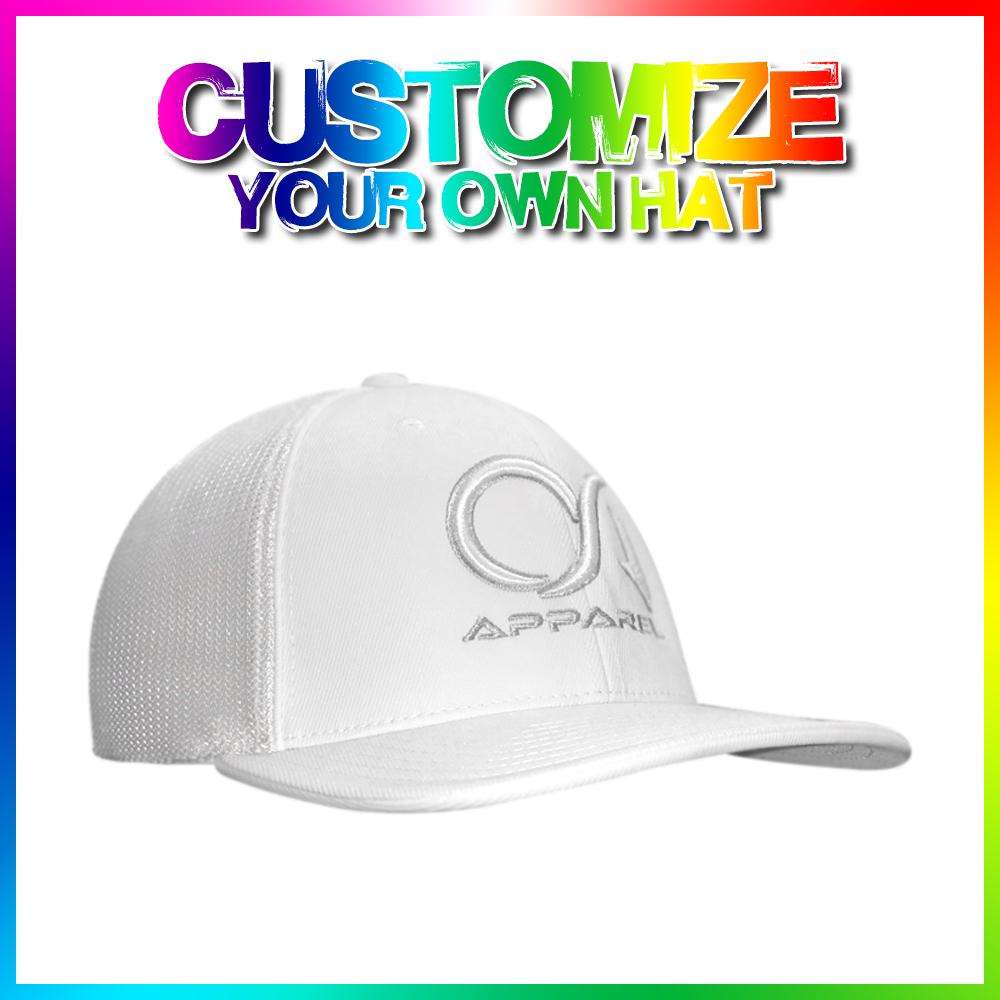 White Custom Hat