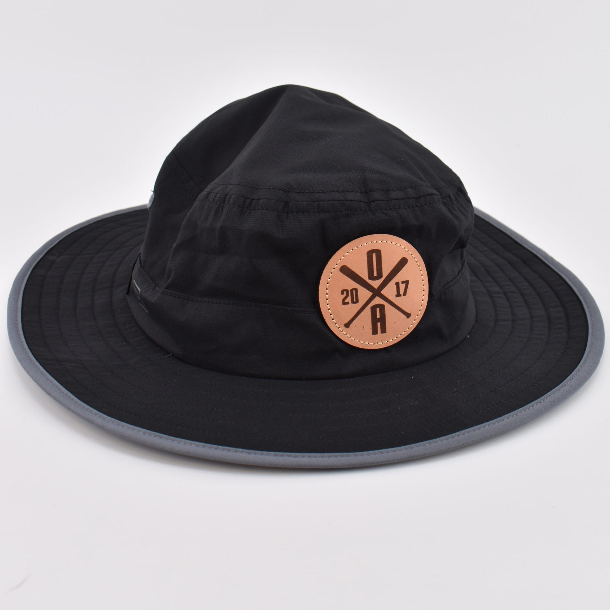 Anarchy Streetwear Snapback Hat-Anarchy Leather Patch