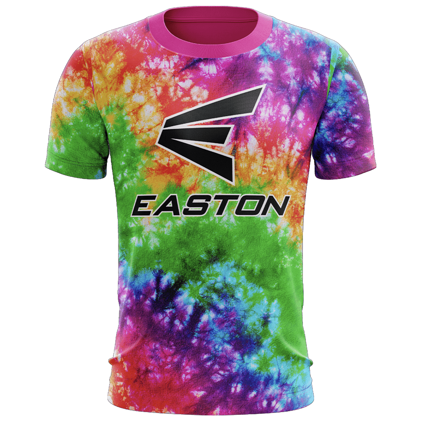 Easton EVO-Tech Short Sleeve Shirt - Rainbow Tie Dye