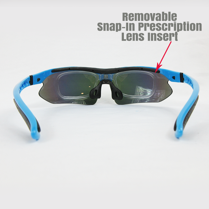 Gator Gear Multi-Lens Sunglasses Kit   Carolina Blue (w/ Prescription Lens Insert)