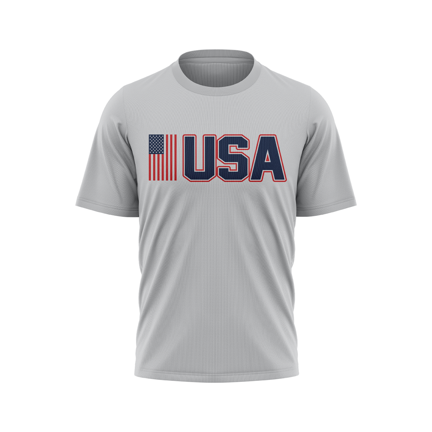 TEAM USA - GREY SEMI - FAN SHIRT