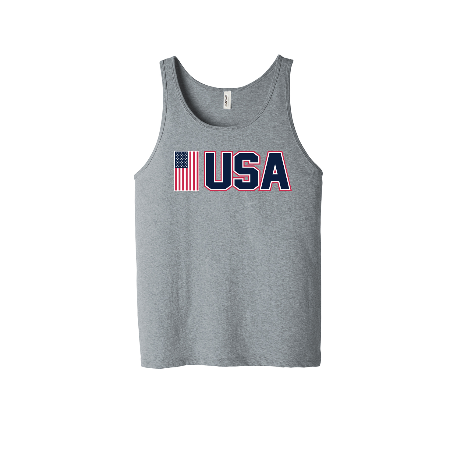 TEAM USA- GREY- TANKTOP