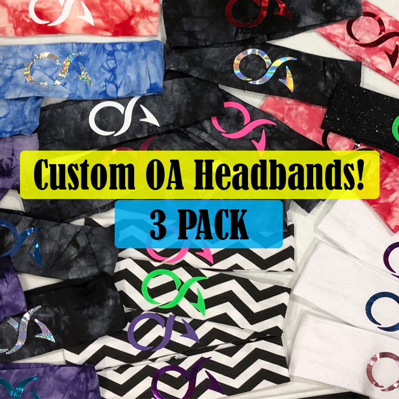 3-Pack Custom OA Headbands