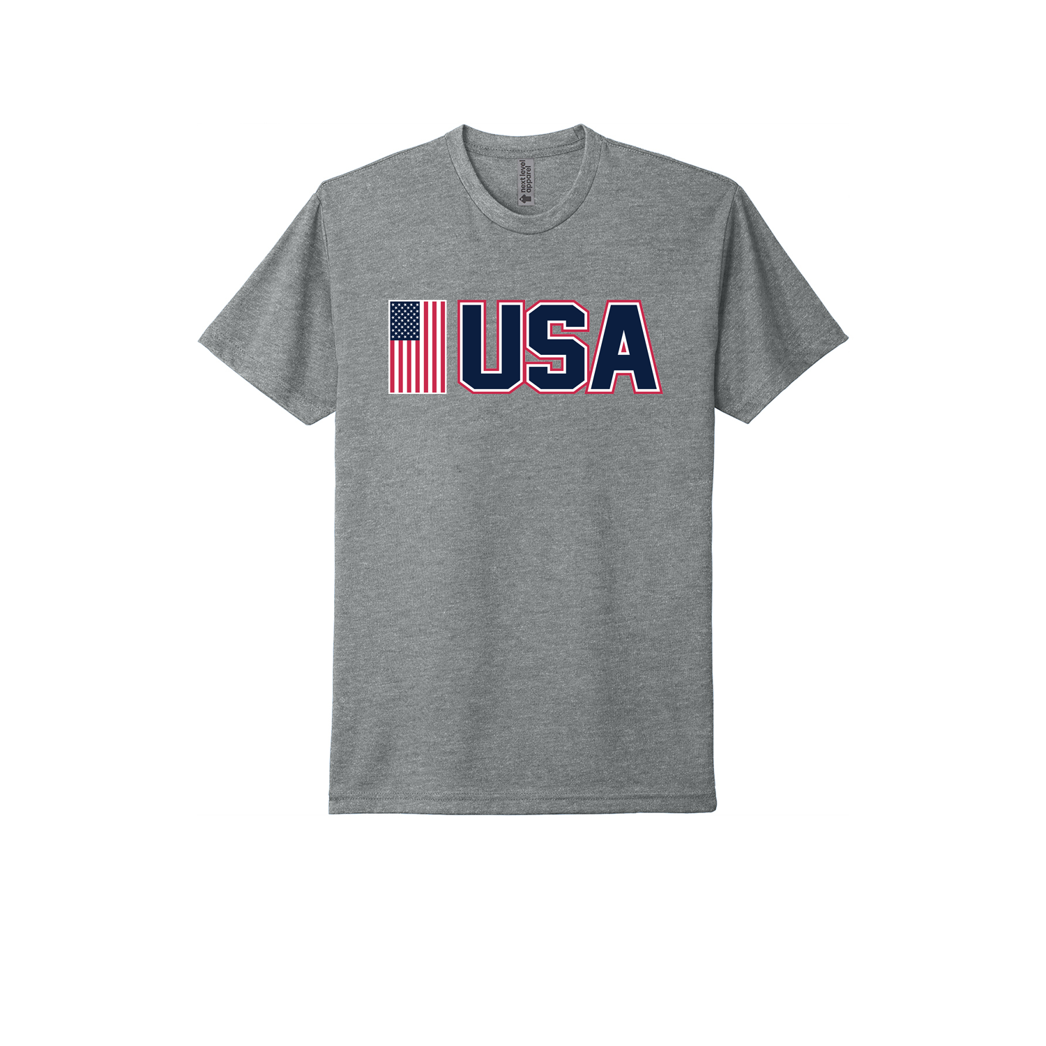 TEAM USA-CVC- FAN SHIRT- GREY