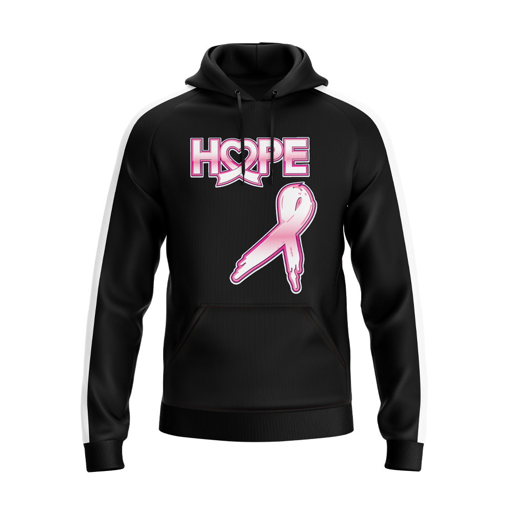 Breast Cancer Awareness - Hope - Hoodie - Black