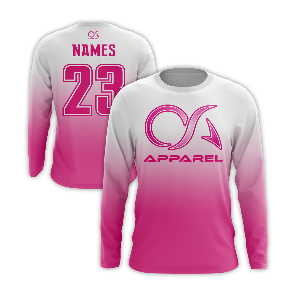 OA Pink Fade Long Sleeve Shirt (Buy-In)