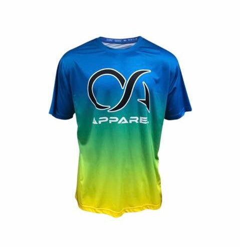 OA Blue/ Yellow Fade Short Sleeve Shirt