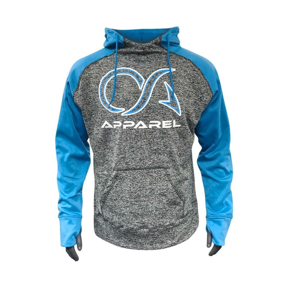 OA Blue Womens Cotton Hoodie